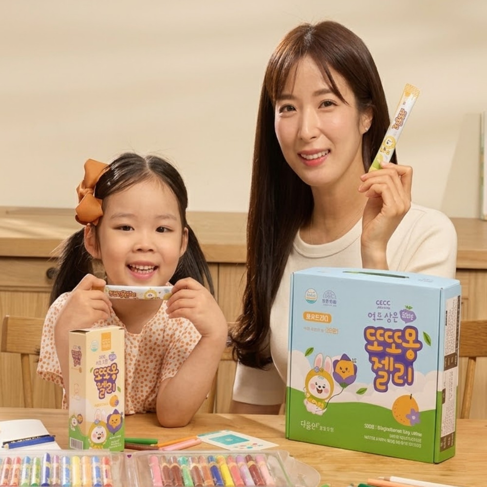 또또몽 우리 아이 어린이 국산 배도라지 포도맛 젤리 12g x 10포