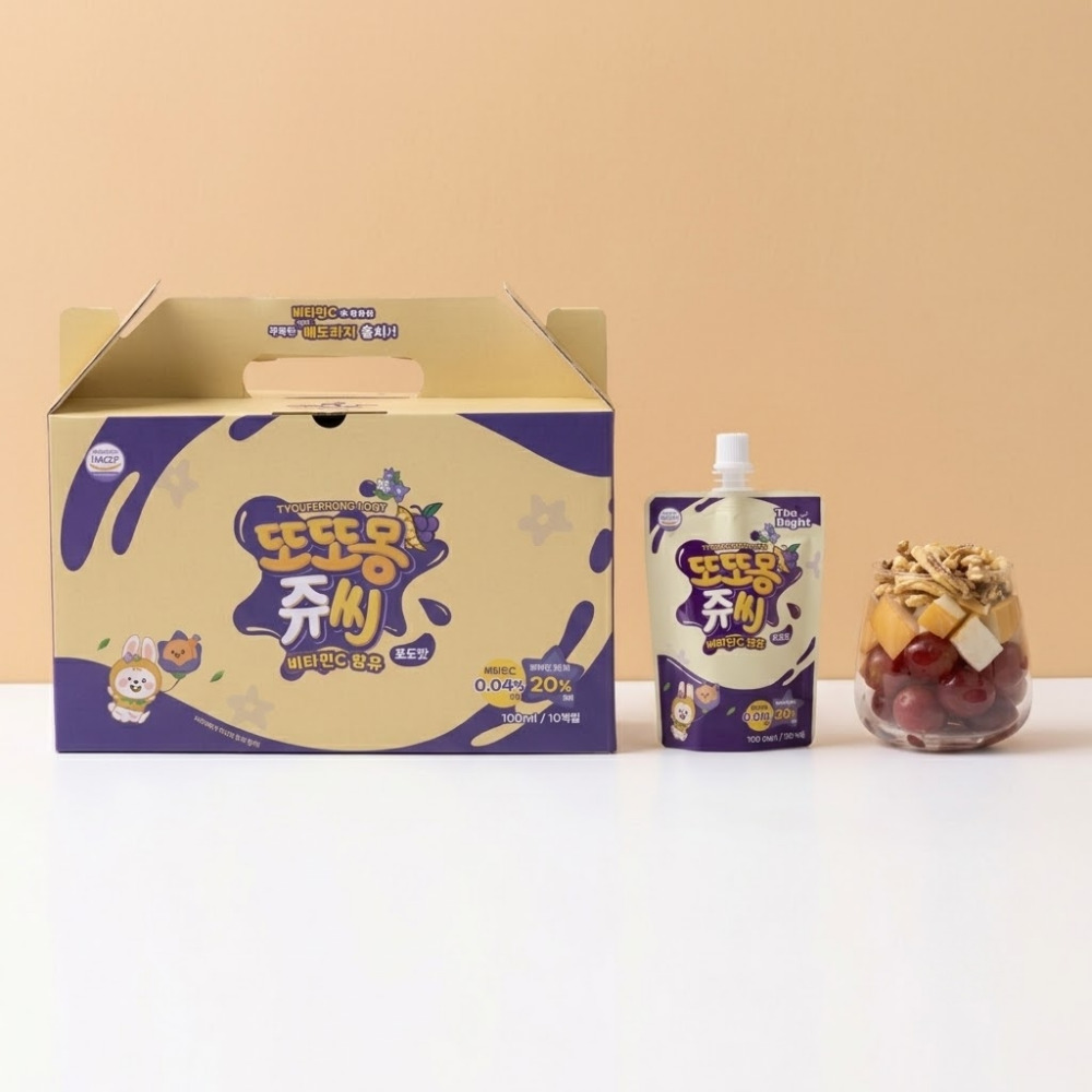 또또몽 우리 아이 어린이 국산 배도라지 건강즙 100ml x 10포