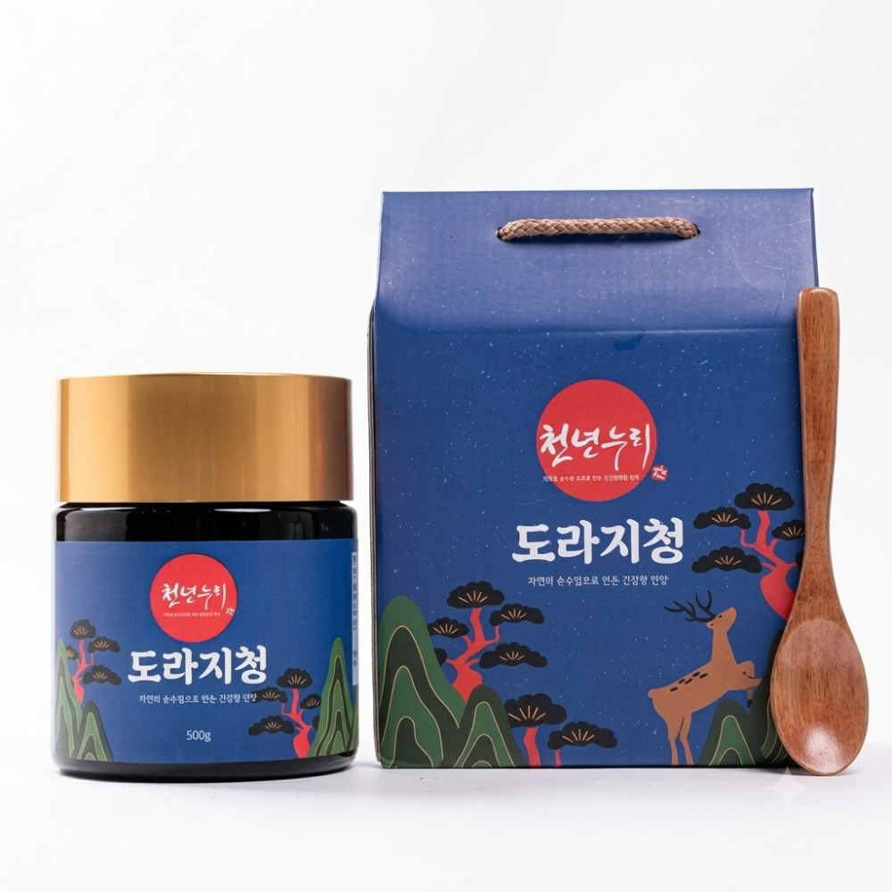 남영제약 천년누리 국내산 도라지 도라지청 500g