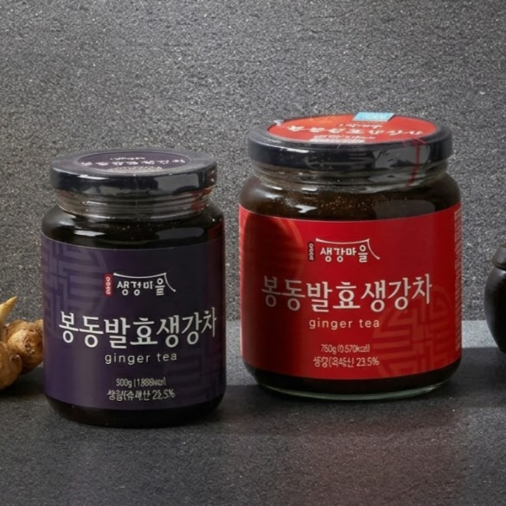봉동생강마을 생강차 대추생강차 전통차 500g/750g