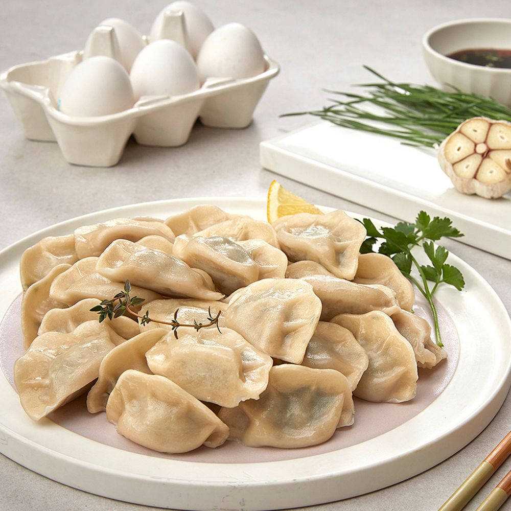 곽선생왕만두 대만식 풍미 고기 부추 만두 550g HACCP인증