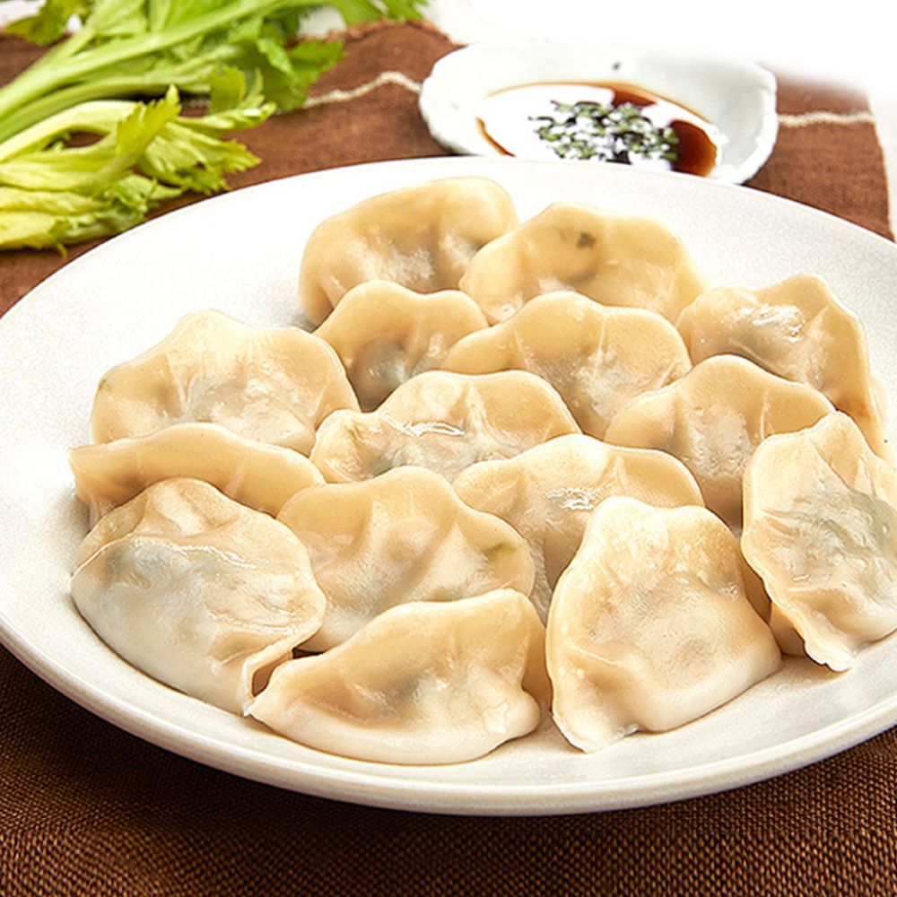 곽선생왕만두 대만식 풍미 셀러리 고기 만두 500g HACCP인증